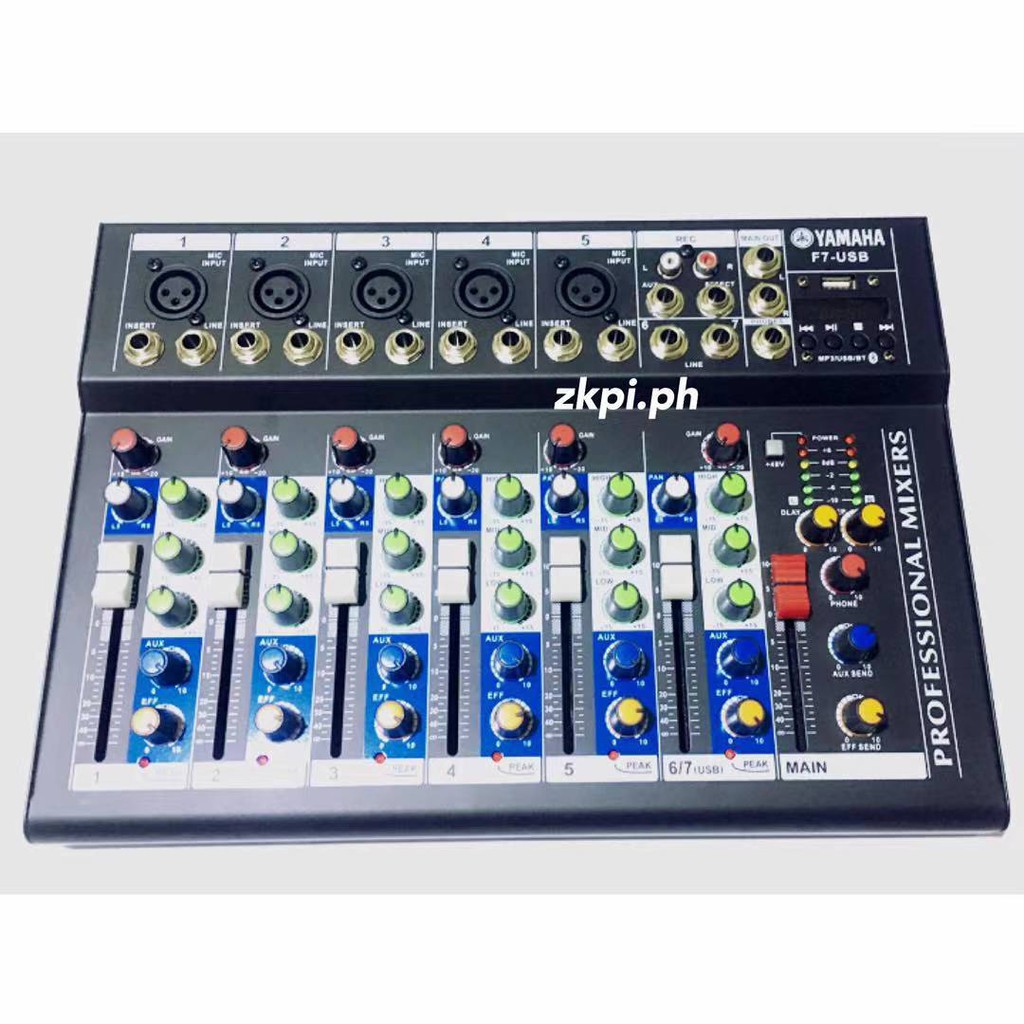 Mixer F7USB Professional Mixer Console Shopee Philippines