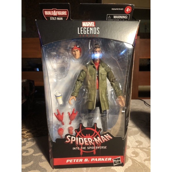 Marvel Legends StiltMan BAF wave SpiderVerse peter b parker back in