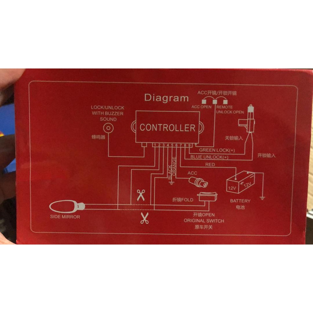 HONDA Side Mirror Fold Module + Buzzle (UNIVERSAL) | Shopee Philippines