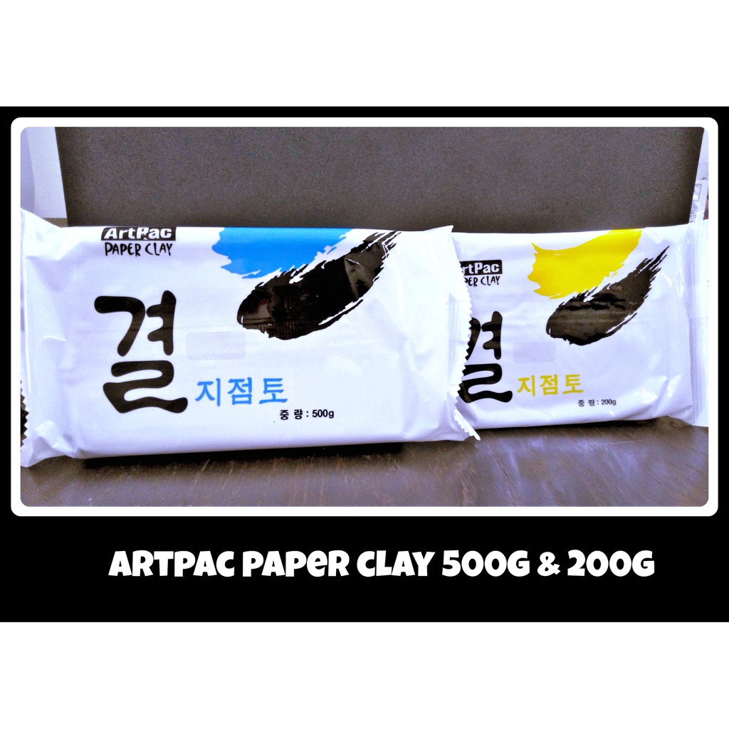 ARTPAC PAPER CLAY 500g & 200g | Shopee Philippines