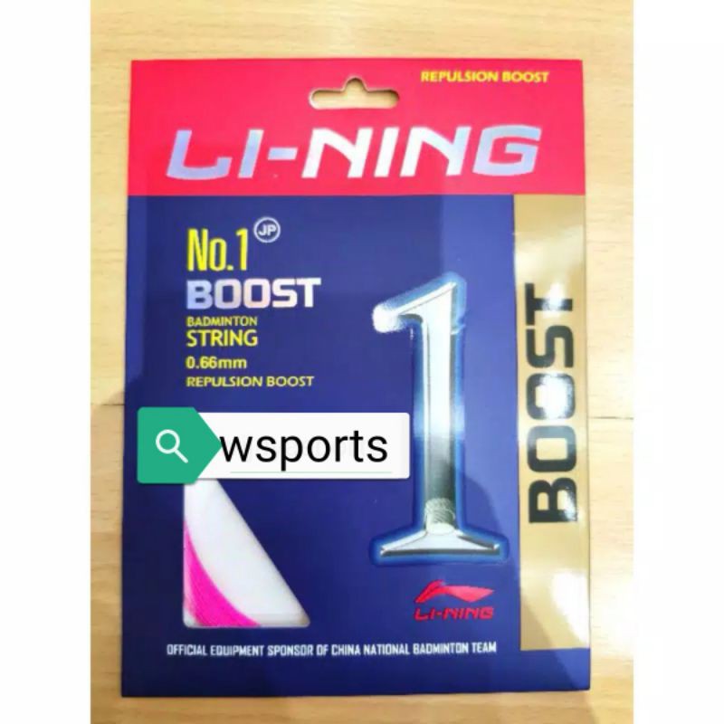 Lining Li Ning Badminton String No 1 Boost No1 ORIGINAL | Shopee ...