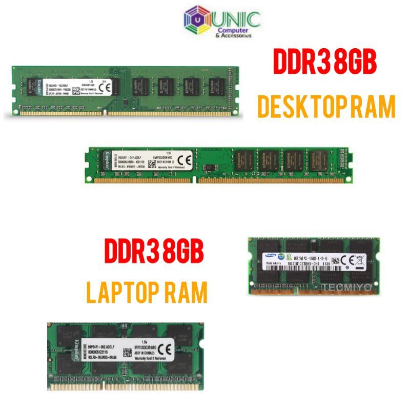 DDR3 8GB RAM For Laptop & Desktop | Shopee Philippines
