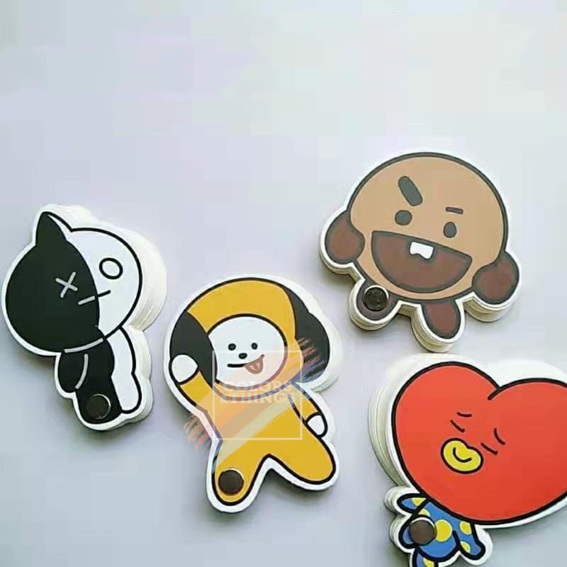 BT21 Character Mini Memo Twisted Notepad | Shopee Philippines