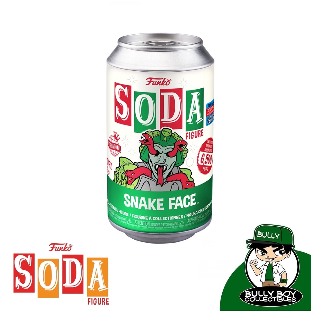 Funko Vinyl Soda - Master of the Universe - Snake Face IE (FCE) (Sealed ...