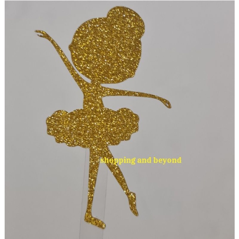 Ballerina cake topper Shopee Philippines