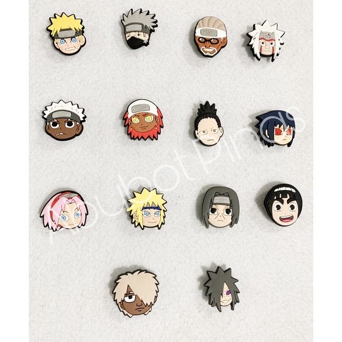 JIBBITZ NARUTO DESIGN / Jibbitz for clogs /jibbitz charm / high quality