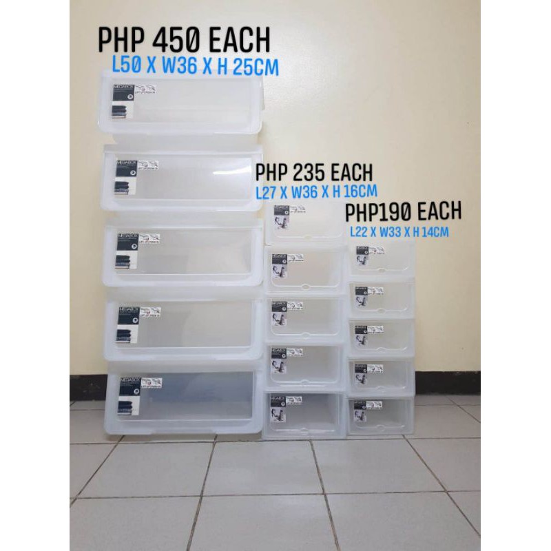 Megabox Stackable Storage Box Shopee Philippines