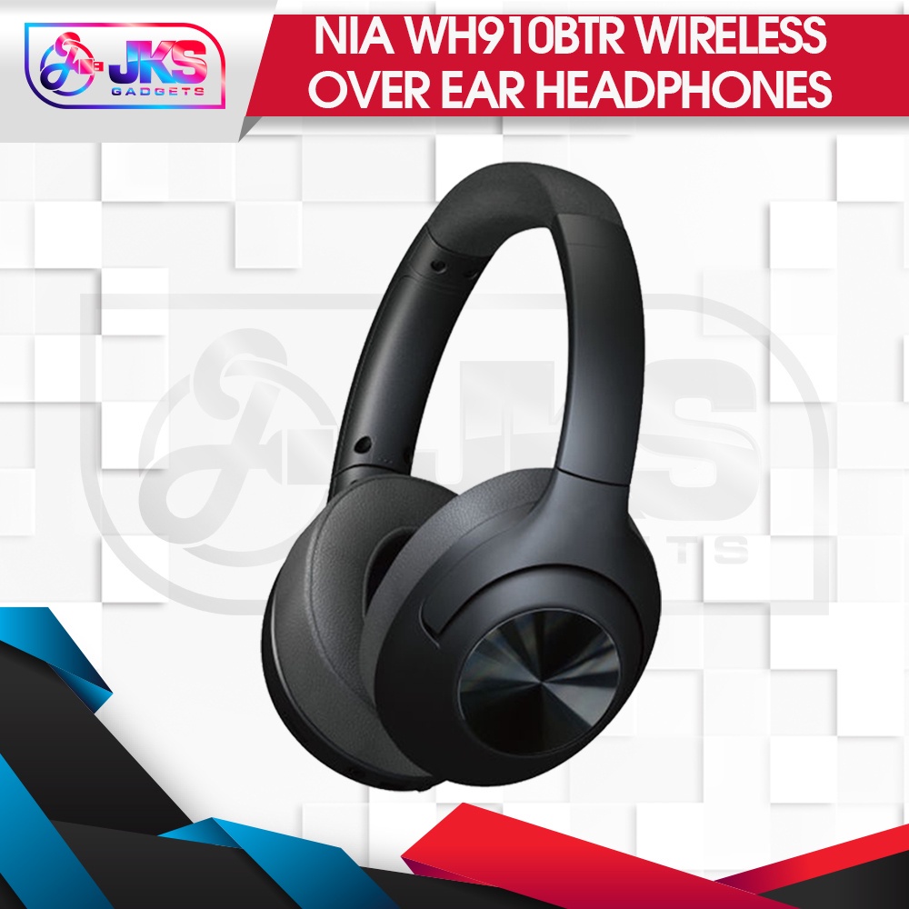 NIA WH910BTR OEM OVER EAR HEADPHONES Wireless Headset STEREO OEM MP3 FM RADIO AUDIO IN 4in1
