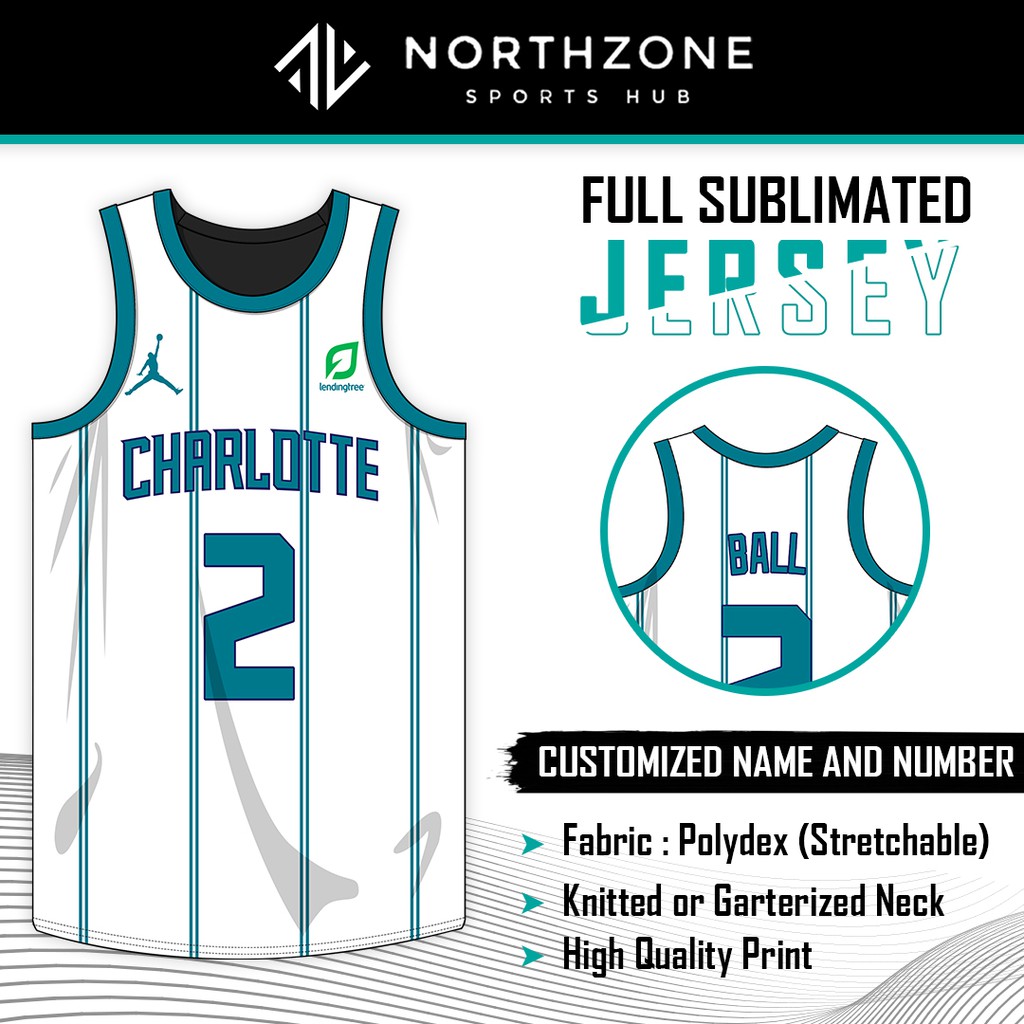 White charlotte hornets jersey sales