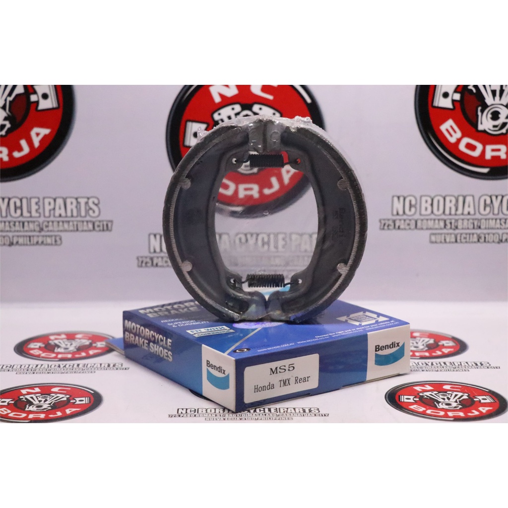 BRAKE SHOE BENDIX TMX-FRONT/CLICK/TMX-REAR/CT100 | Shopee Philippines