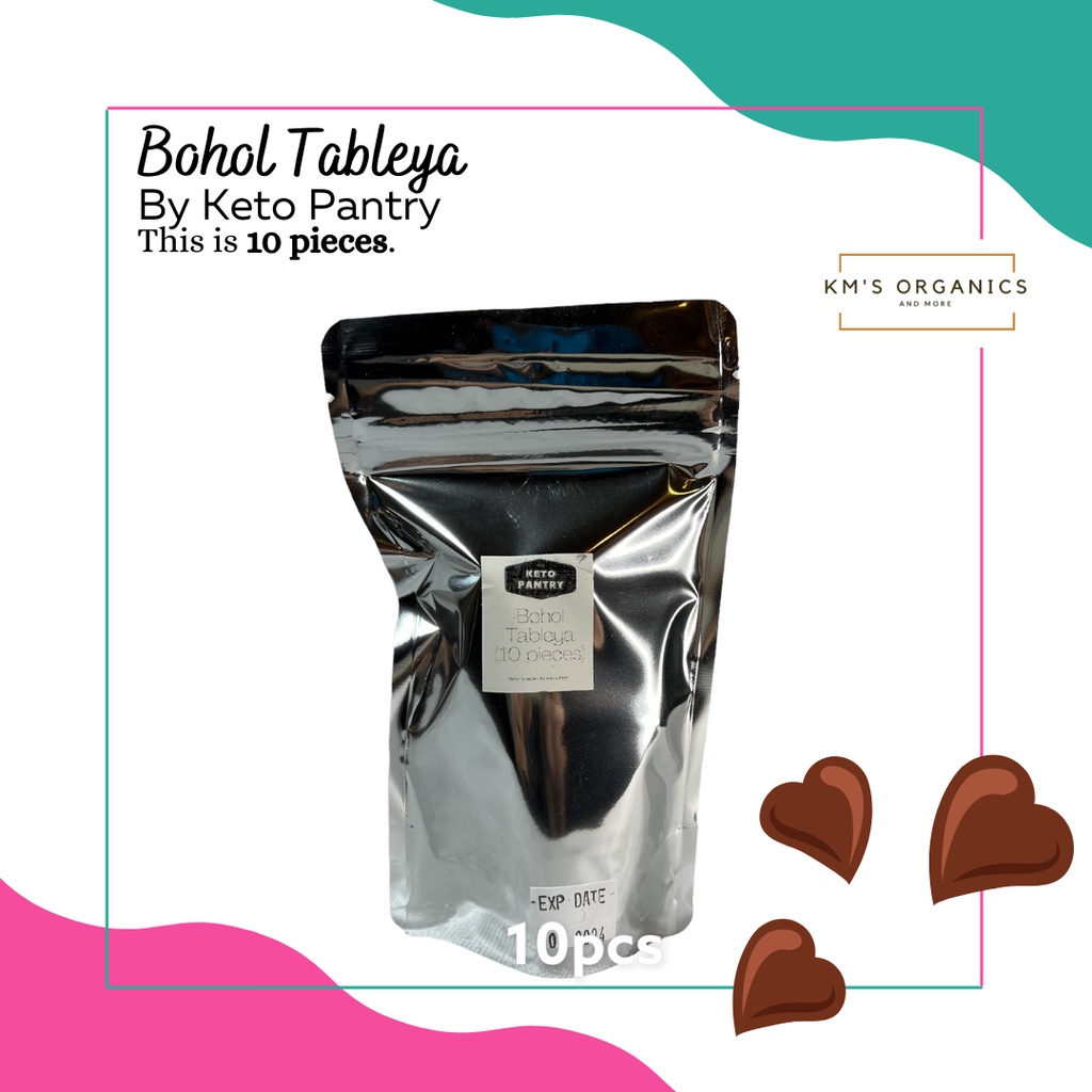 Keto Pantry Tableya from Bohol 10-pc Pack | Shopee Philippines