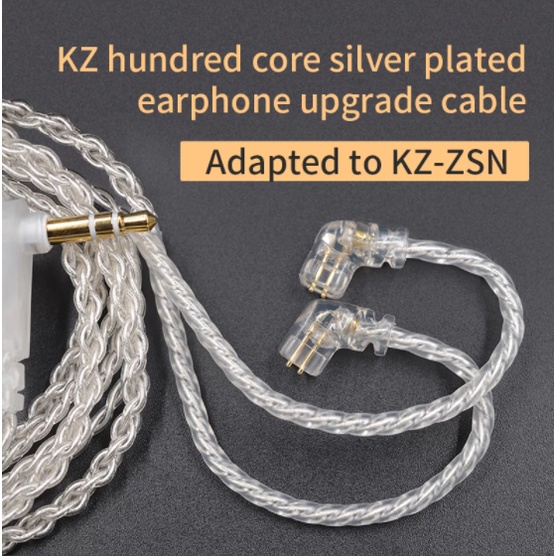 KZ Original Replaceble Cable KZ Wire With 3.5mm 2Pin 0.75mm Connector ...