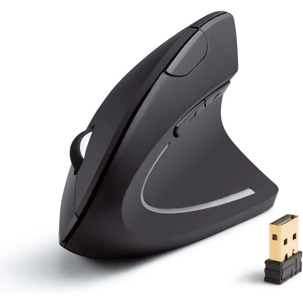 2.4GHhz Wireless Ergonomic Mouse (Battery Operated) | Shopee Philippines