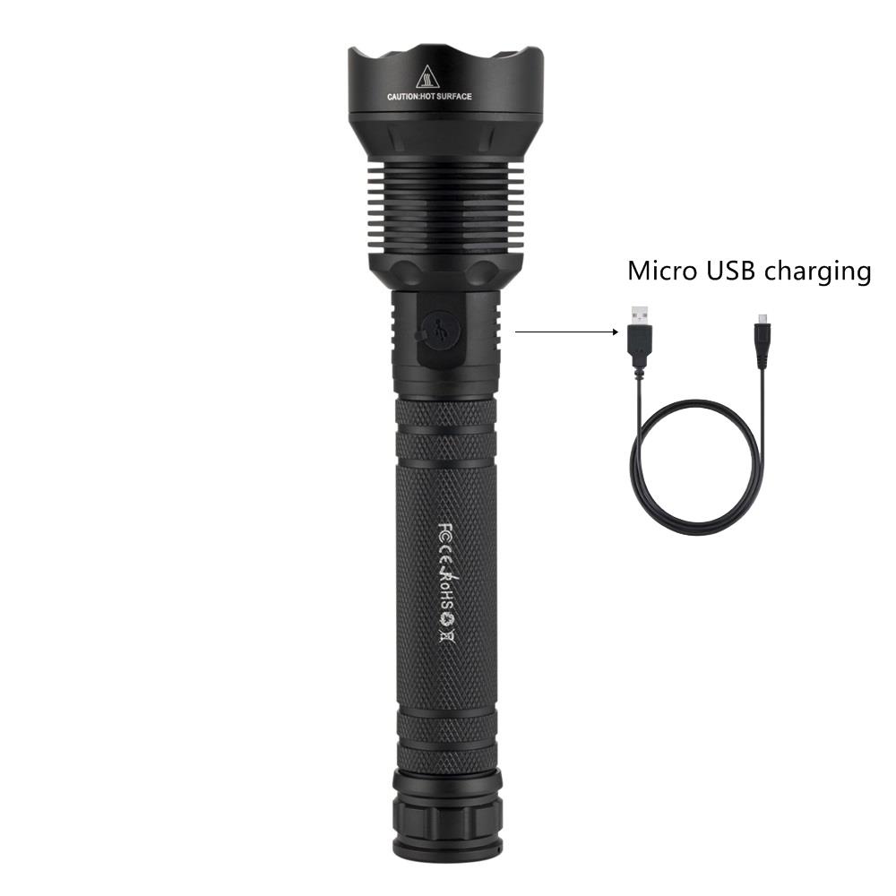 Alonefire H007 8000 Lumen Xhp70 Led Flashlight Waterproof Usb ...