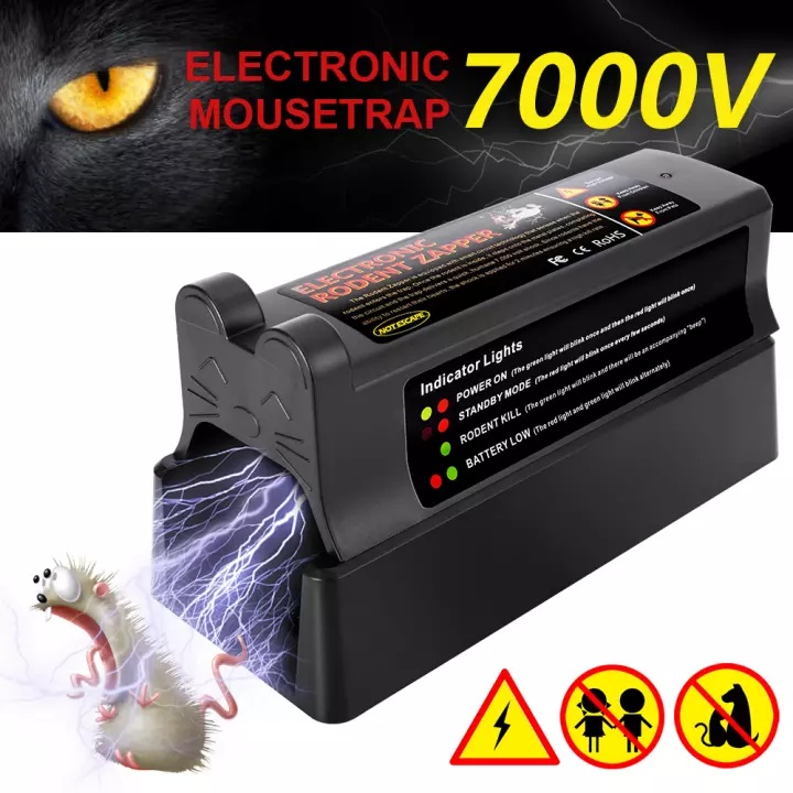 Best Electronic Mouse Rat Trap Electronic Big Rat Trap Rat Zapper Cat ...