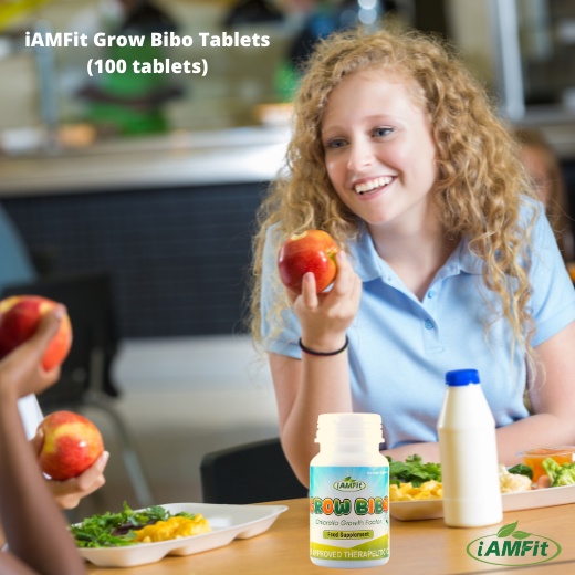 iAMFit Grow Bibo Tablets - 100 Tablets Immune Booster Pampatangkad ...