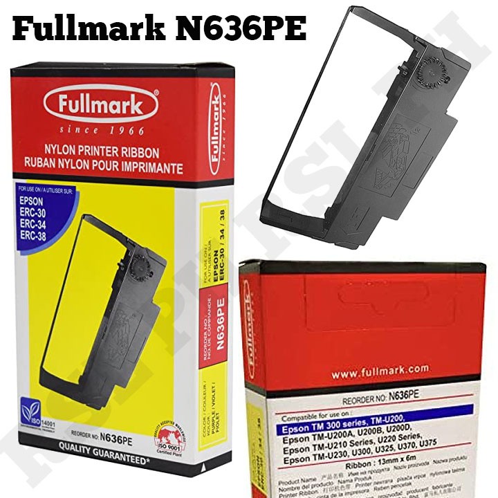 Fullmark MGK Nylon Ribbon Cashier POS N636PE N636BK Ribbon for Epson ...