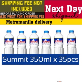 Summit Natural Drinking Water (350mL x 35pcs)