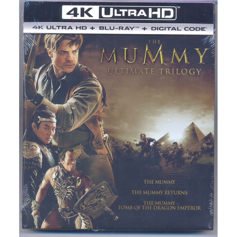 The Mummy Ultimate Trilogy 4K [ Blu-Ray ] | Shopee Philippines