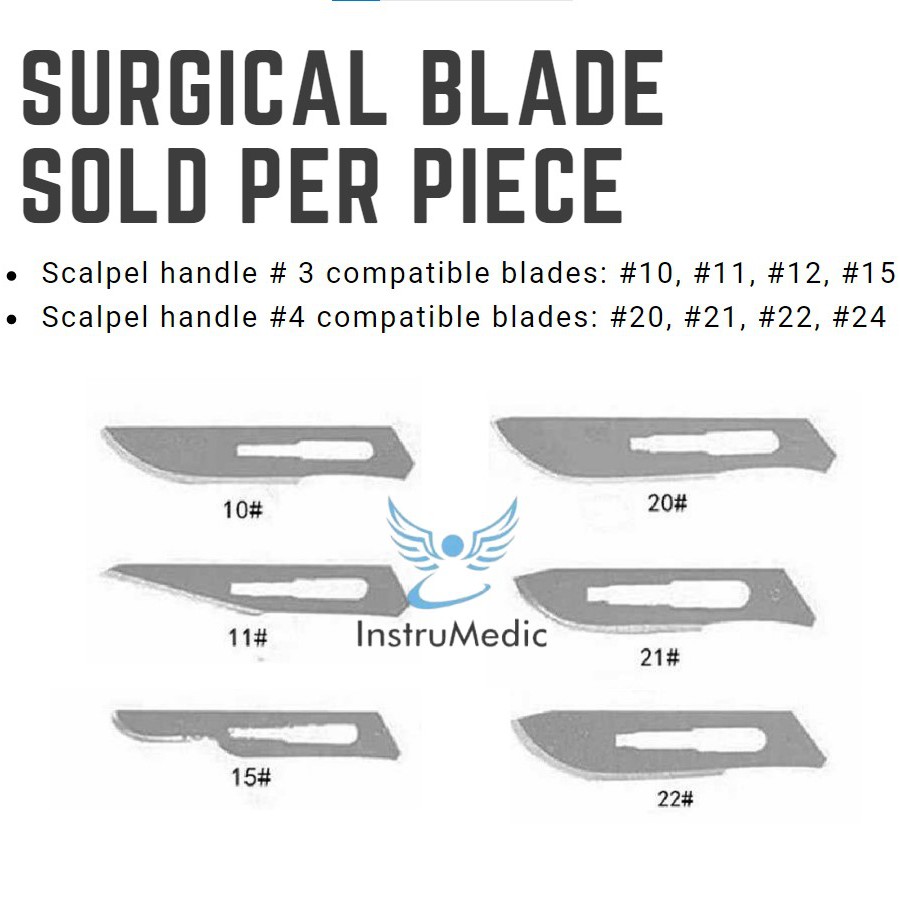 INS@ Surgical Blade (Sold per pc) | Shopee Philippines
