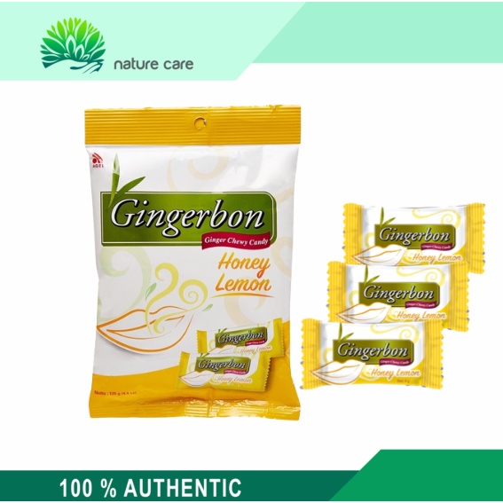 Gingerbon Honey Lemon Ginger Chewy Candy Shopee Philippines