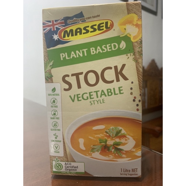 Massel Plant Based Stock Vegetable Style (1 Litre Net) Shopee