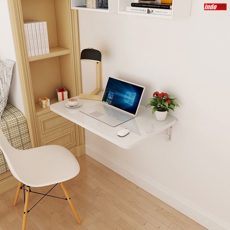 Front Curved Max Folding Wall Folding Table 60cm x 30cm | Shopee ...