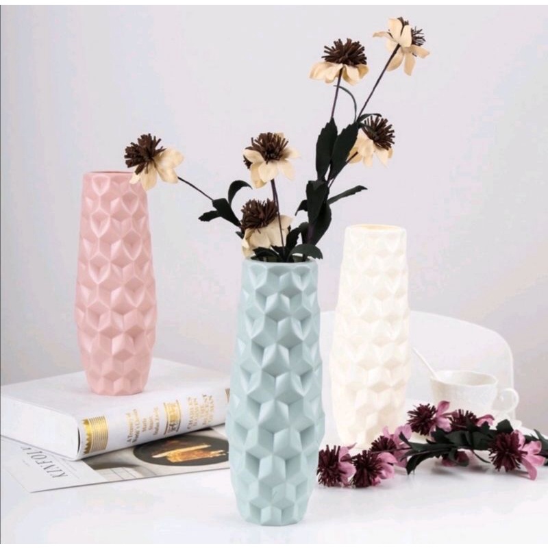 PLASTIC FLOWER VASE 3507/ Very Creative Very Simple Plastic Flower