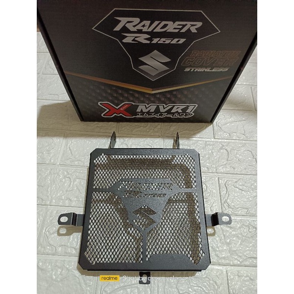 MVR1 RADIATOR COVER STAINLESS FOR RAIDER 150FI | Shopee Philippines