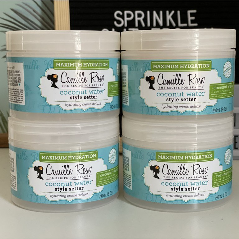 Camille Rose Coconut Water Style Setter Hydrating Creme Deluxe, 240ml Shopee Philippines