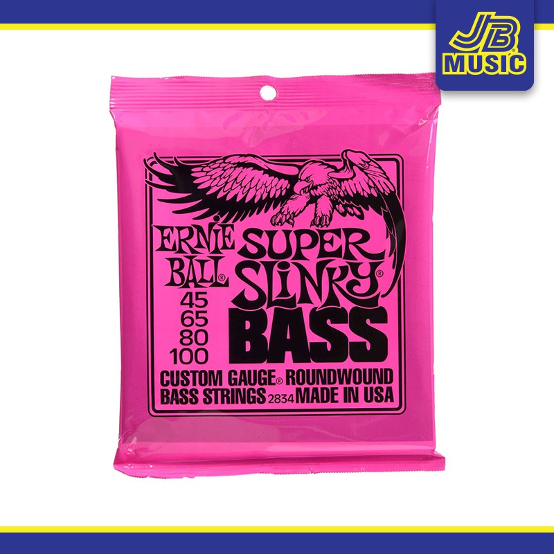 Ernie Ball 2834 Super Slinky Bass String 45-65-80-100 | Shopee Philippines