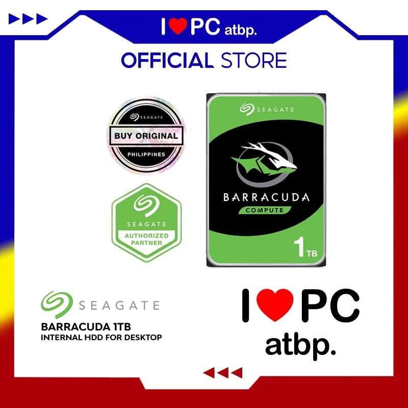 Seagate Barracuda 1tb Internal Hard Disk For Desktop Sata 35 St1000dm014 Shopee Philippines 8040