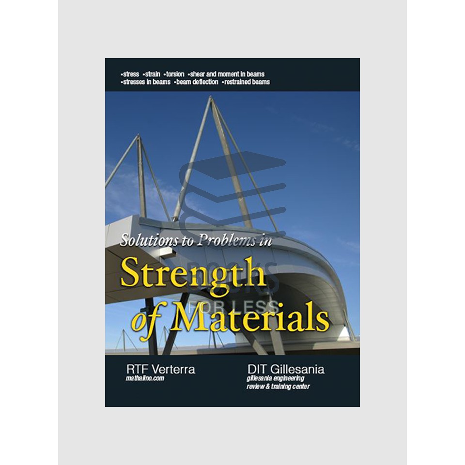Solutions to Problems in Strength of Materials (Gillesania) Shopee
