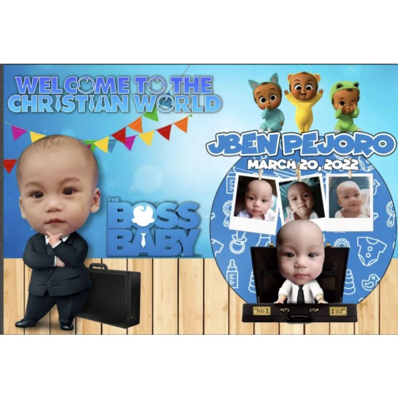 CUSTOMIZED BOSS BABY TARPAULIN | Shopee Philippines