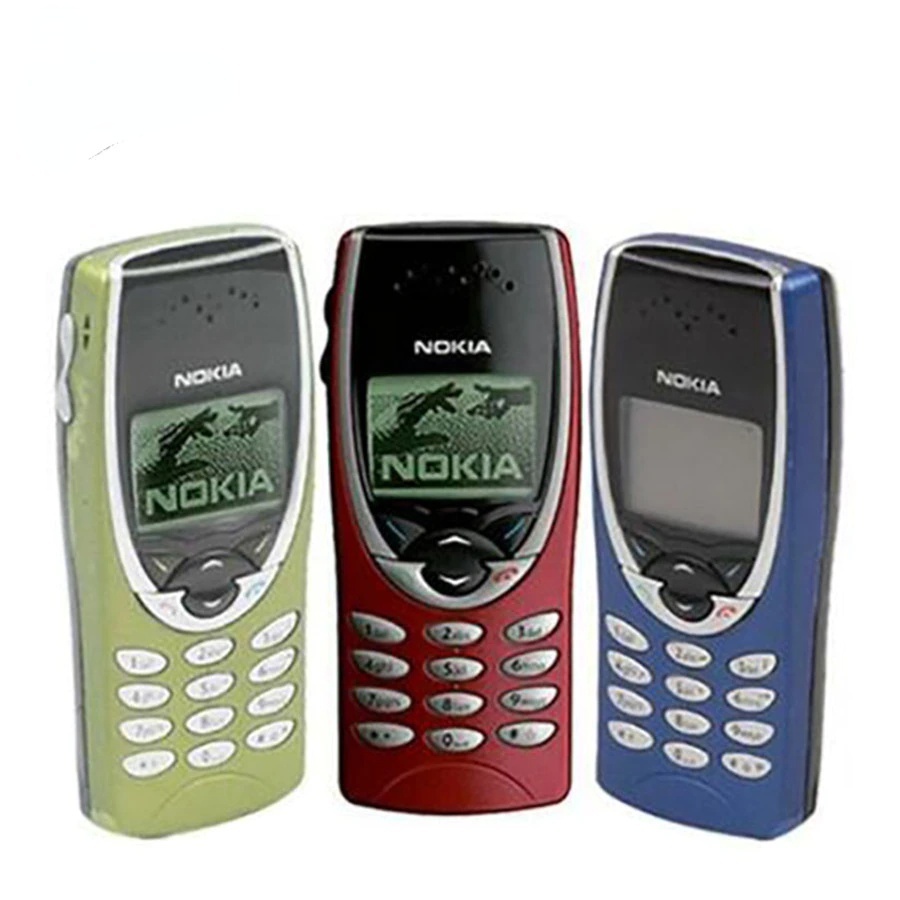 Téléphone GSM Nokia 8210 - Bleu Unlocked chargeur + Batterie