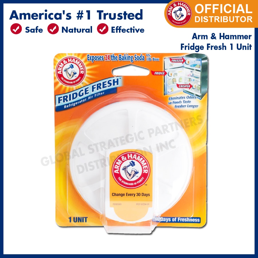 Arm & Hammer Fridge Fresh Refrigerator Air Deodorizer Shopee