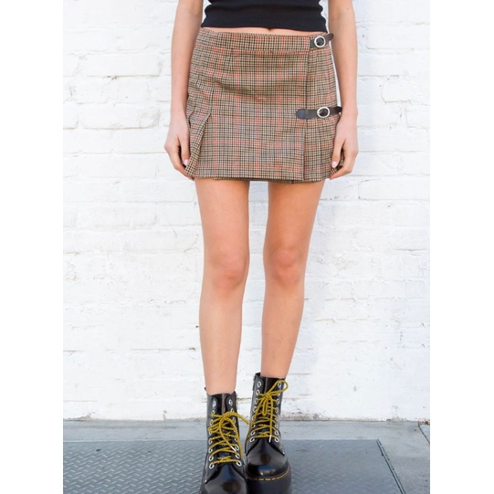 Gingham skirt 2024 brandy melville