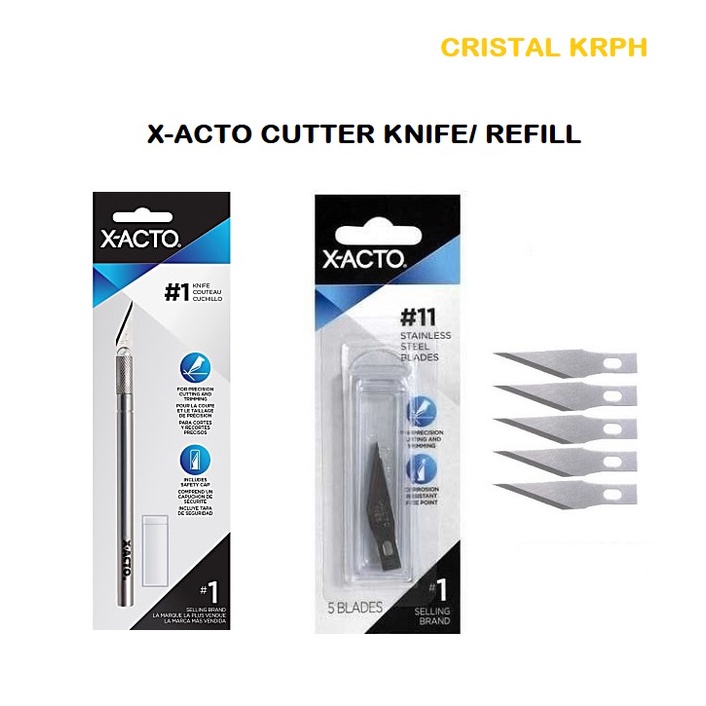X Acto knife 1 / X Acto refill 11 Shopee Philippines