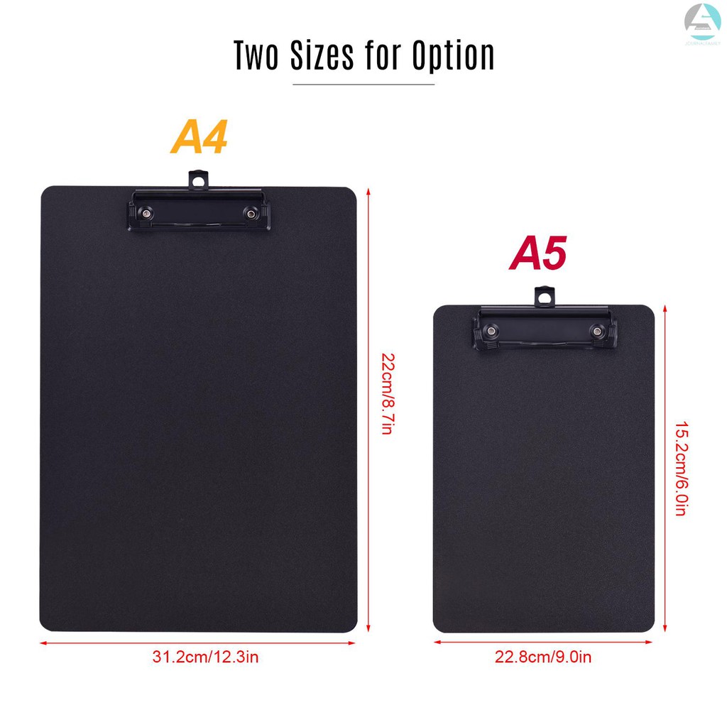 [ready stock]A4 Size Plastic Clipboard Writing Pad Board Low Profile