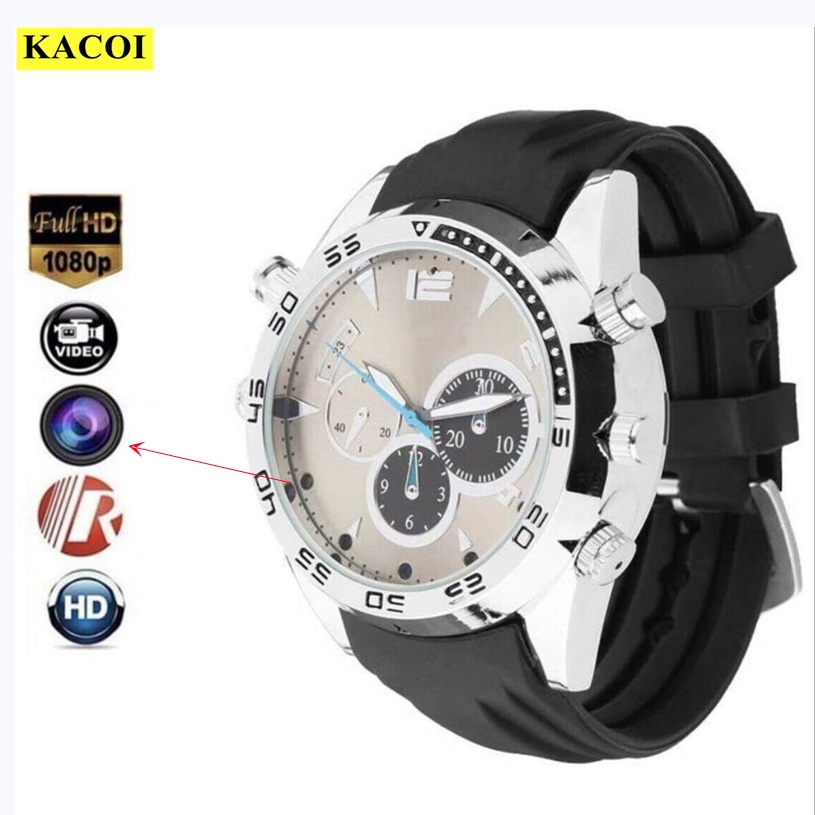 Invisible Watch Camera Secret Wireless Mini Video spy Camera HD 1080P ...