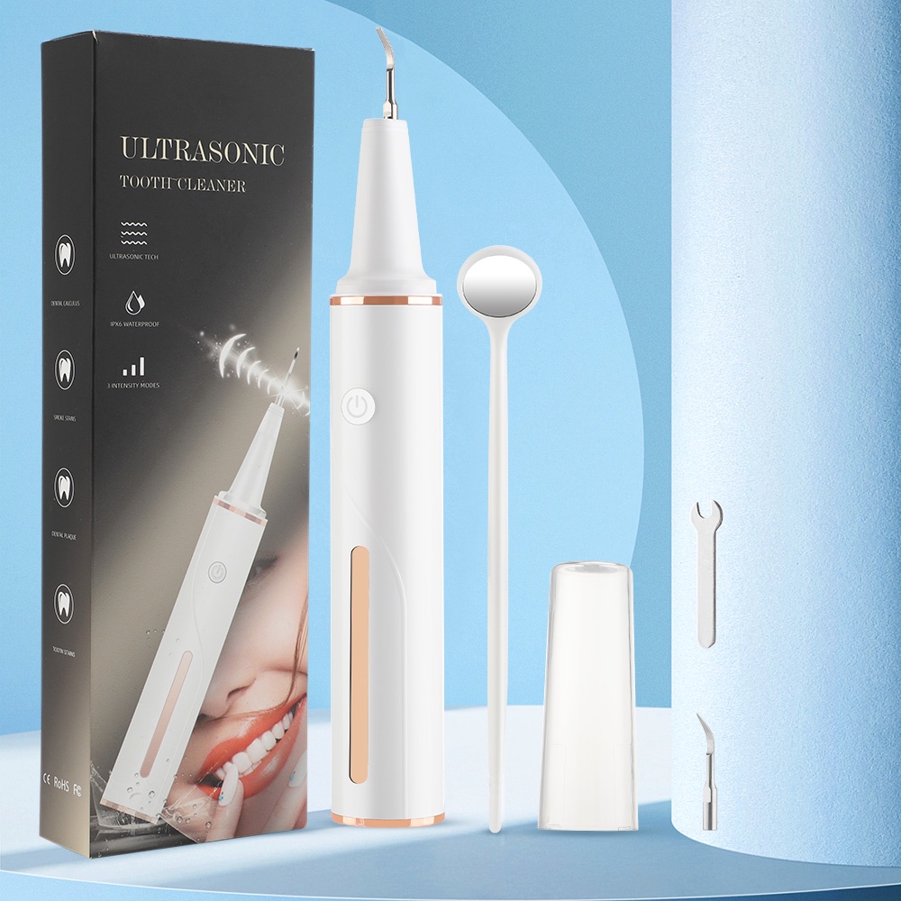 Ultrasonic Electric Dental Calculus Scaler Oral Cleansing Sonic Tartar ...