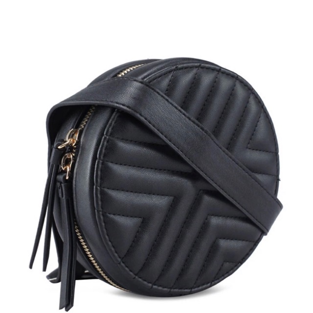 Mango quilted belt on sale bag