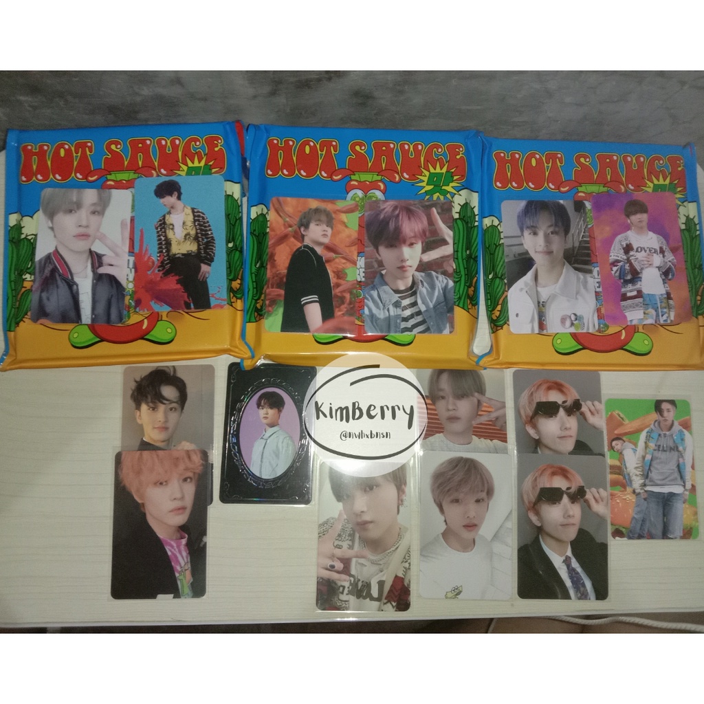 NCT Dream Hot Sauce Jewel Case Hello Future Resonance Photocards Chenle