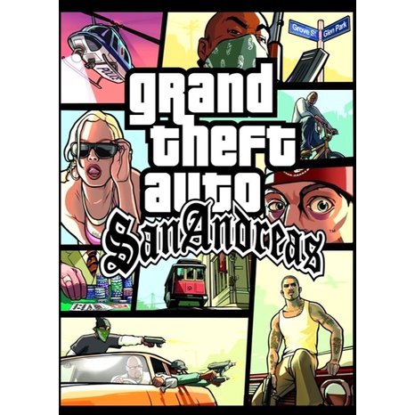 gta san andreas poster