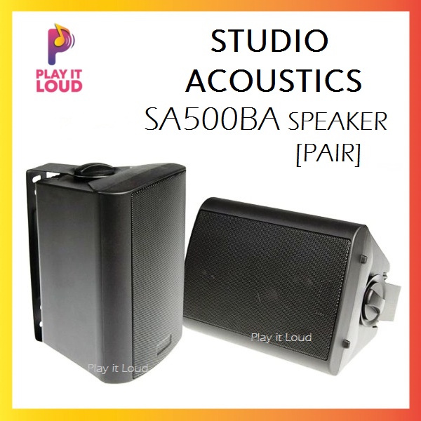 Studio store acoustics speakers