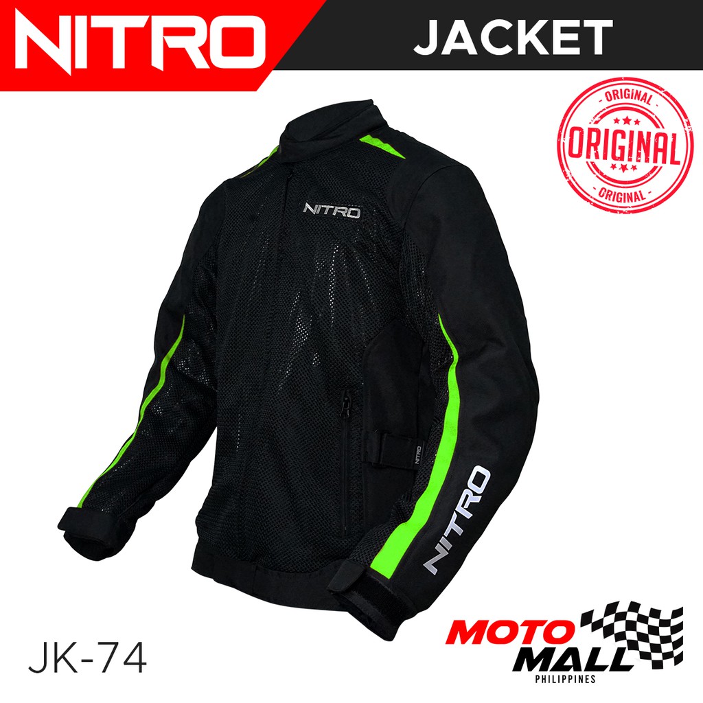 Moto NITRO RIDING JACKET JK74 Shopee Philippines