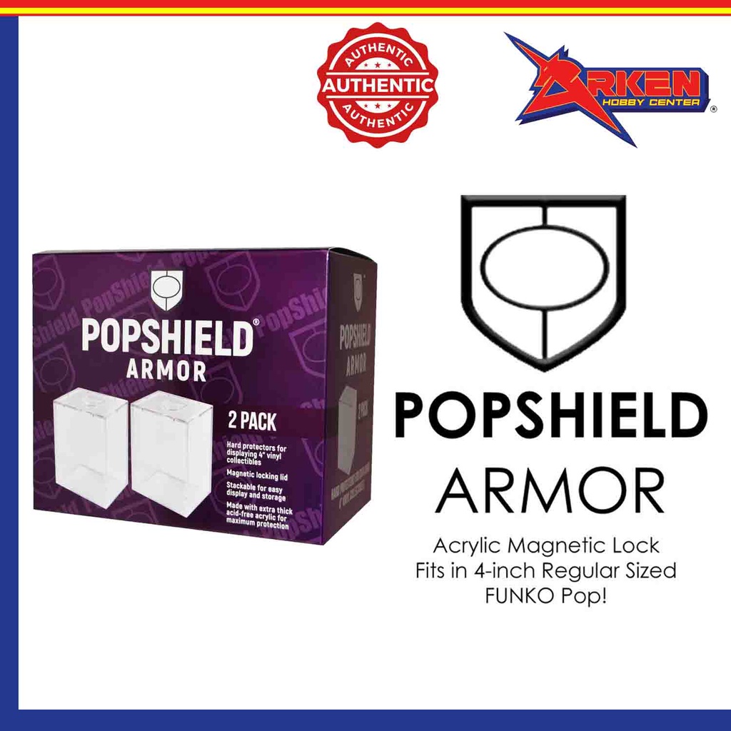 Popshield Armor Funko Pop! Hard Protectors 2-Pack 