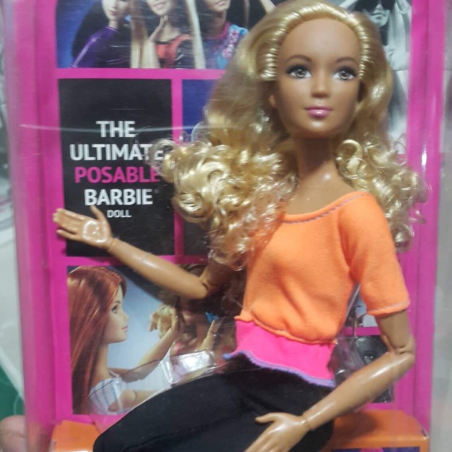 Barbie made to sales move orange top