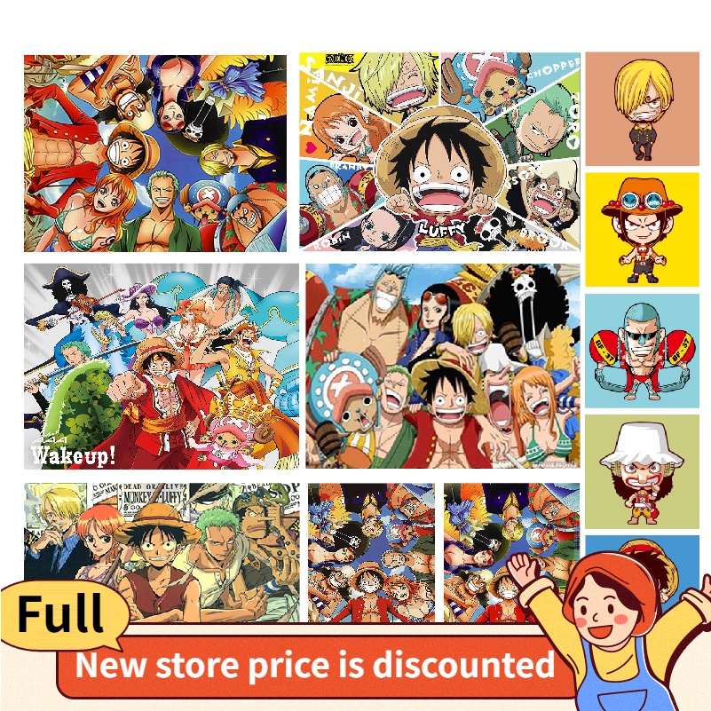 One Piece Franky Poster Diamond Painting 