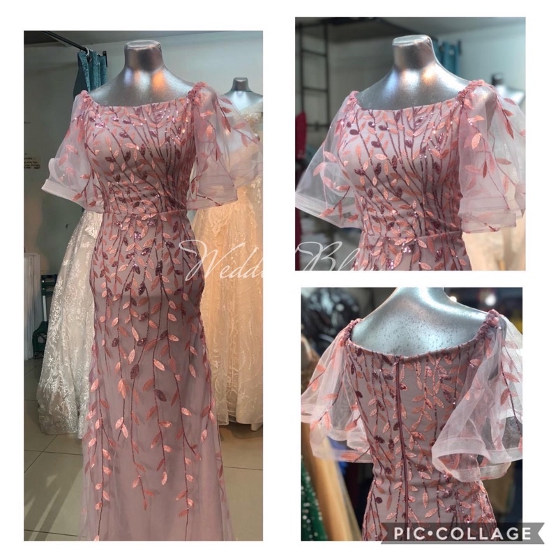 PRINCIPAL SPONSOR NINANG MOTHER GOWN Shopee Philippines